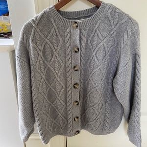 Anthropology Wool Cardigan S